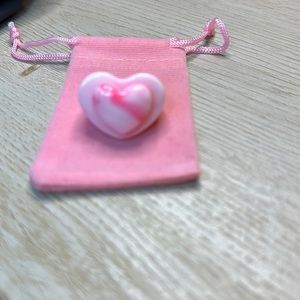 Sparklemuse pink tie dye ring